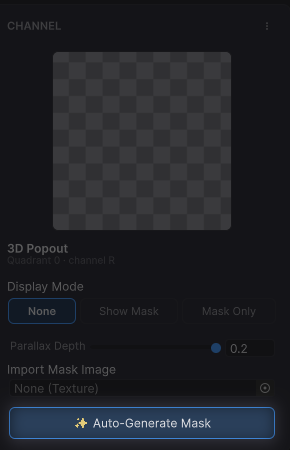 Generated AI mask example